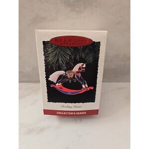 1996 Hallmark Keepsake Rocking Horse Ornament Series #16